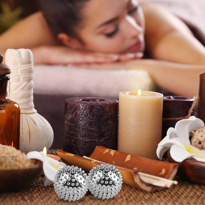 Magnetic Hedgehog Massage Ball & Acupressure Ring Set