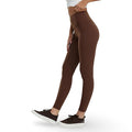 Women's SculptFit seamless high-waist active leggings in black, sculpting fit for gym and yoga