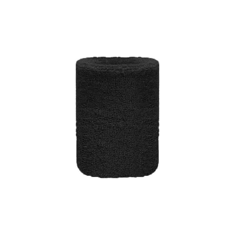 Sports wristbands in soft terry-cotton blend for tennis, padel, and gym