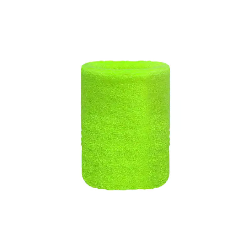 Sports wristbands in soft terry-cotton blend for tennis, padel, and gym