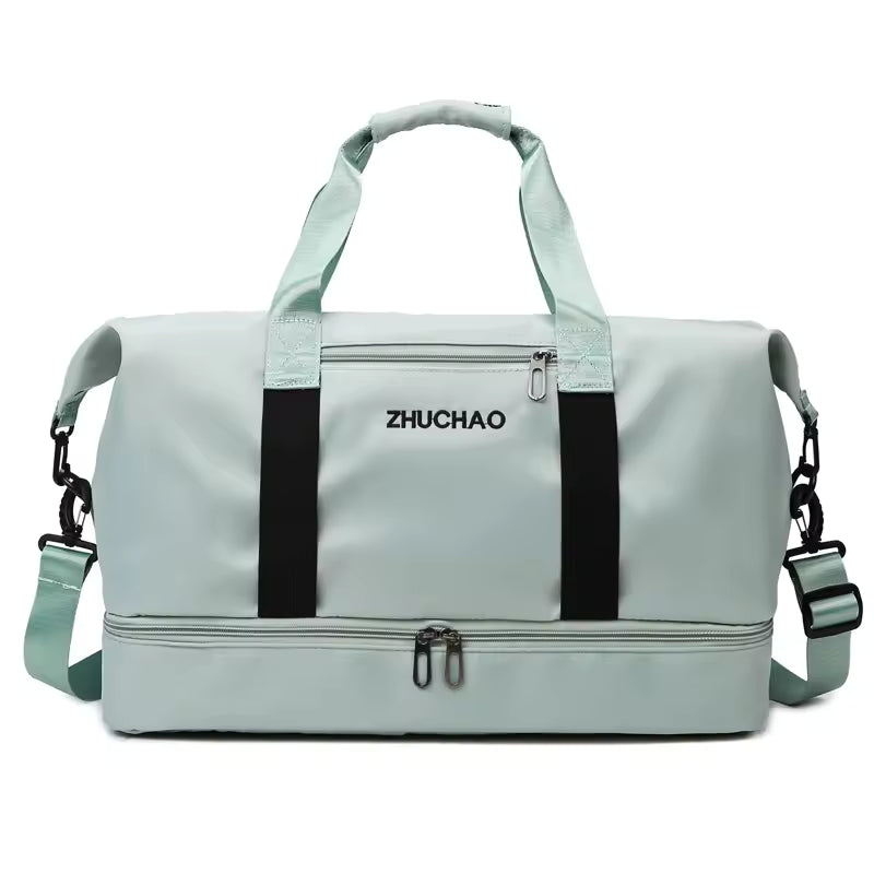 Women's Gym Bag with Yoga Mat Belt