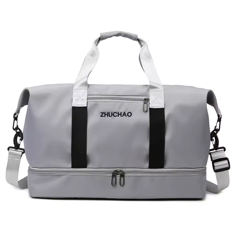 Women's Gym Bag with Yoga Mat Belt