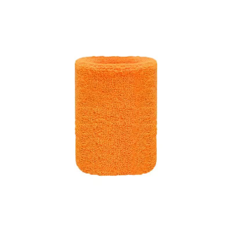 Sports wristbands in soft terry-cotton blend for tennis, padel, and gym