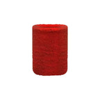 Sports wristbands in soft terry-cotton blend for tennis, padel, and gym