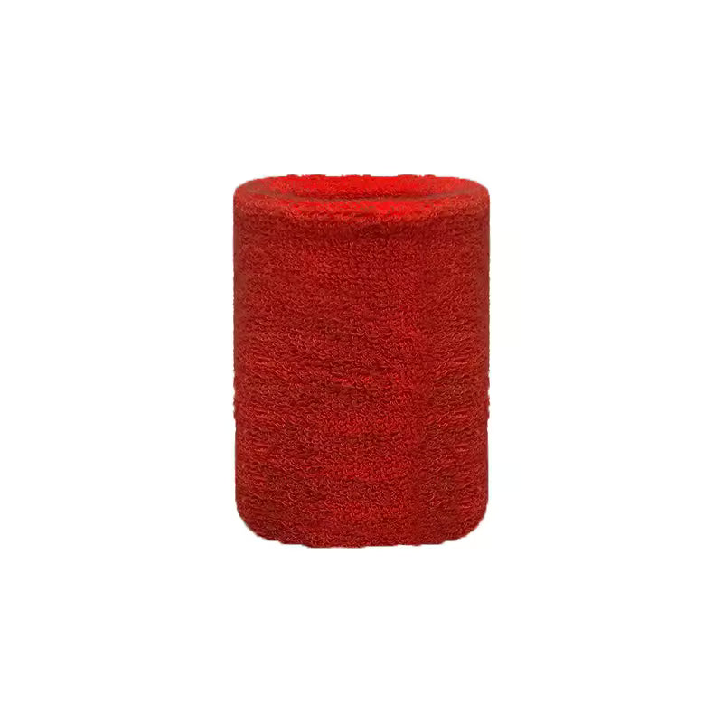 Sports wristbands in soft terry-cotton blend for tennis, padel, and gym