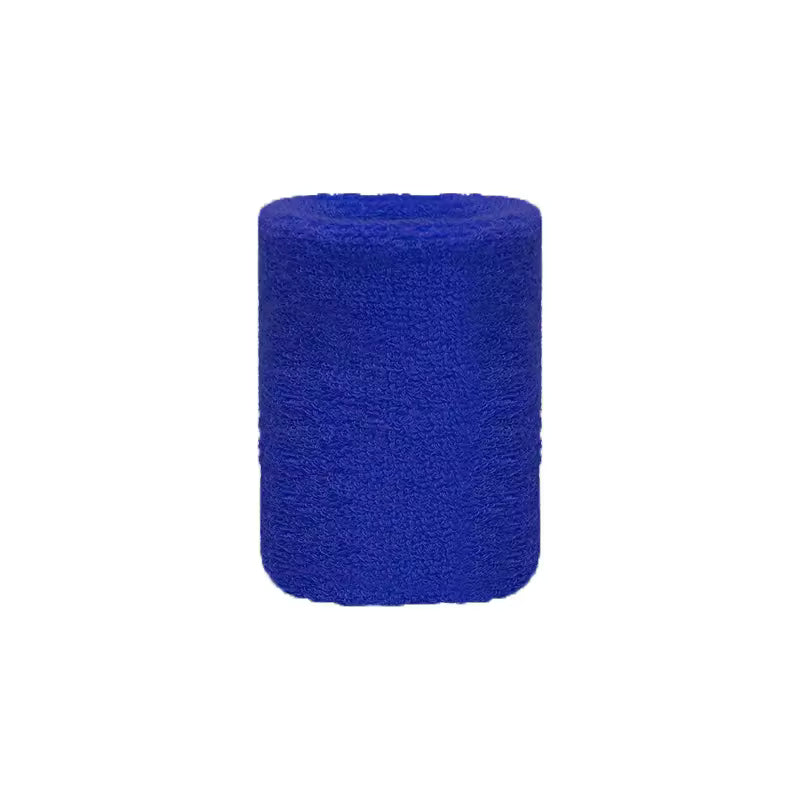 Sports wristbands in soft terry-cotton blend for tennis, padel, and gym