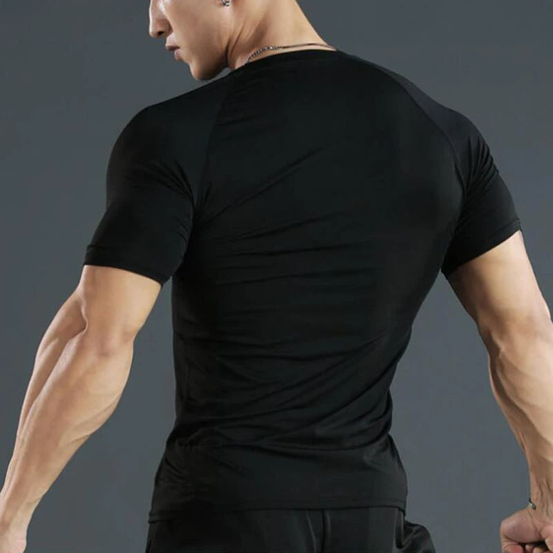 Men’s Compression Quick-Dry Training T-Shirt