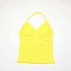 Women's longline strappy sports bra with crisscross back and removable pads