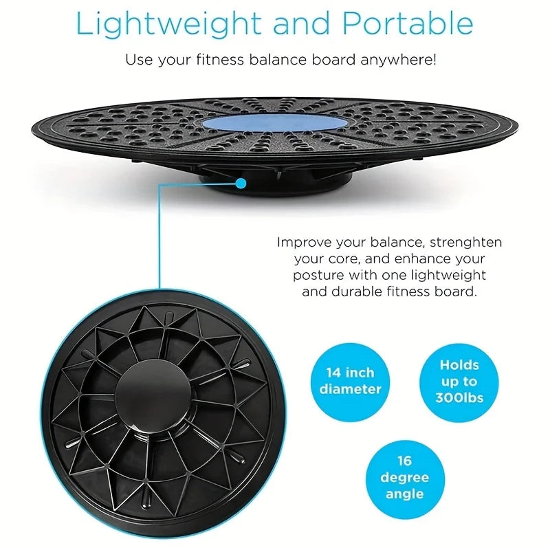 Yoga Balance Board – Core Strength & Stability Trainer