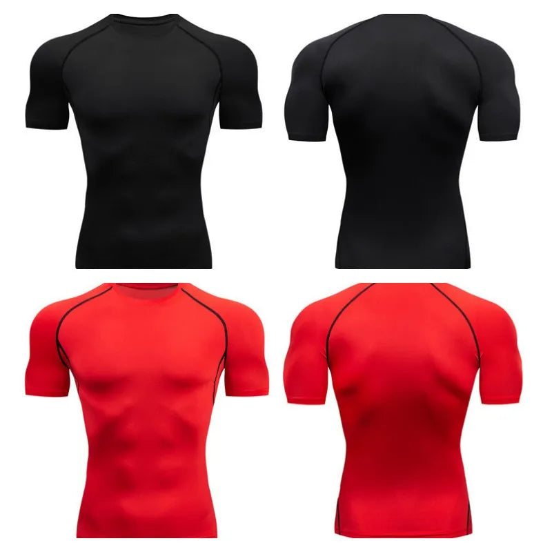 Men’s Compression Quick-Dry Training T-Shirt