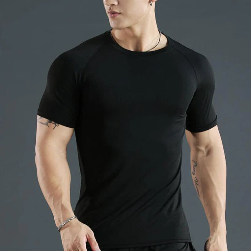 Men’s Compression Quick-Dry Training T-Shirt