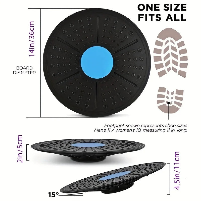 Yoga Balance Board – Core Strength & Stability Trainer