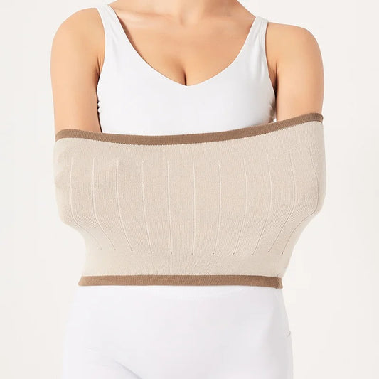 Soft Warm Knit Compression Back Brace & Waist Support Belt