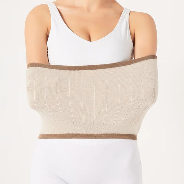 Soft Warm Knit Compression Back Brace & Waist Support Belt