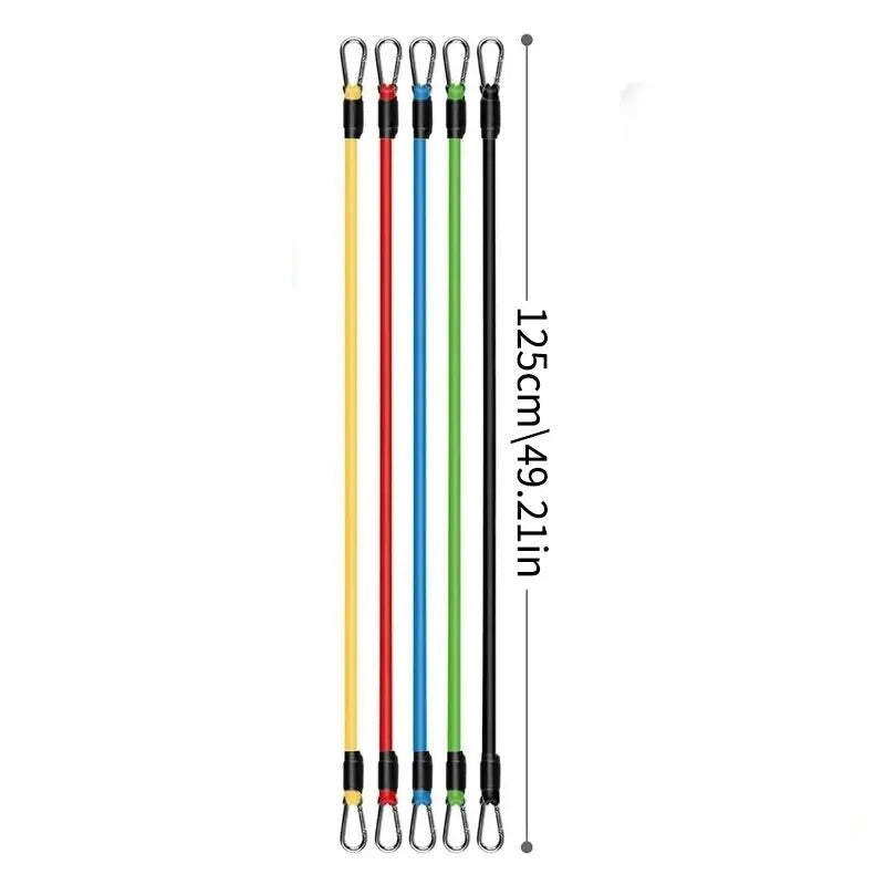 11‑Piece TPE Resistance Band Set