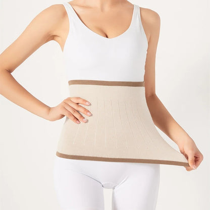 Soft Warm Knit Compression Back Brace & Waist Support Belt