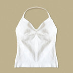 Women's longline strappy sports bra with crisscross back and removable pads
