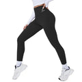 Women's high-waist compression yoga leggings, squat-proof and sweat-wicking