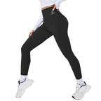 Women's high-waist compression yoga leggings, squat-proof and sweat-wicking